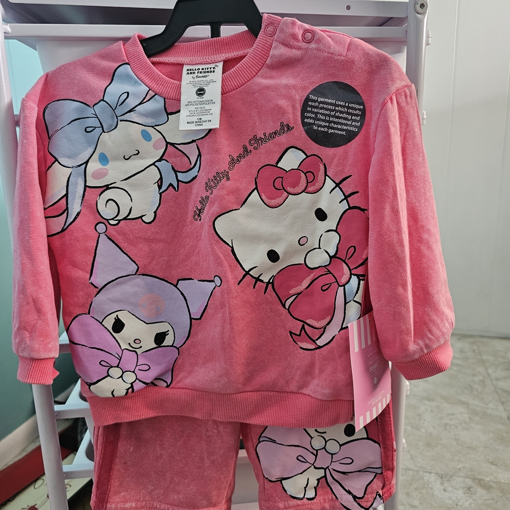 Hello Kitty Soft Plush Two-Piece